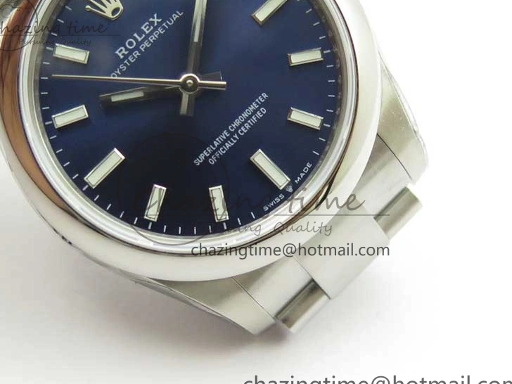 MiroTime 0409 Efficient Oyster Perpetual 31mm 277200 EWF Best Edition Blue Dial on SS Bracelet 6T 2771